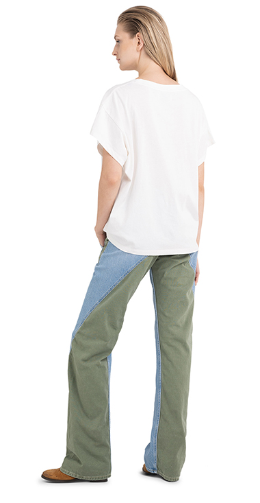 We are コットンジャージーオーバーサイズTシャツ 詳細画像